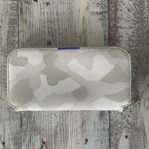 Khaki Camo Continental Wallet